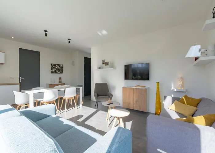 Modern Coastal Escape Feriehus Sint Maartensvlotbrug